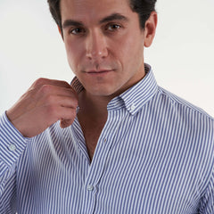 White*Light Blue Classic Shirt(796) - nagahomme