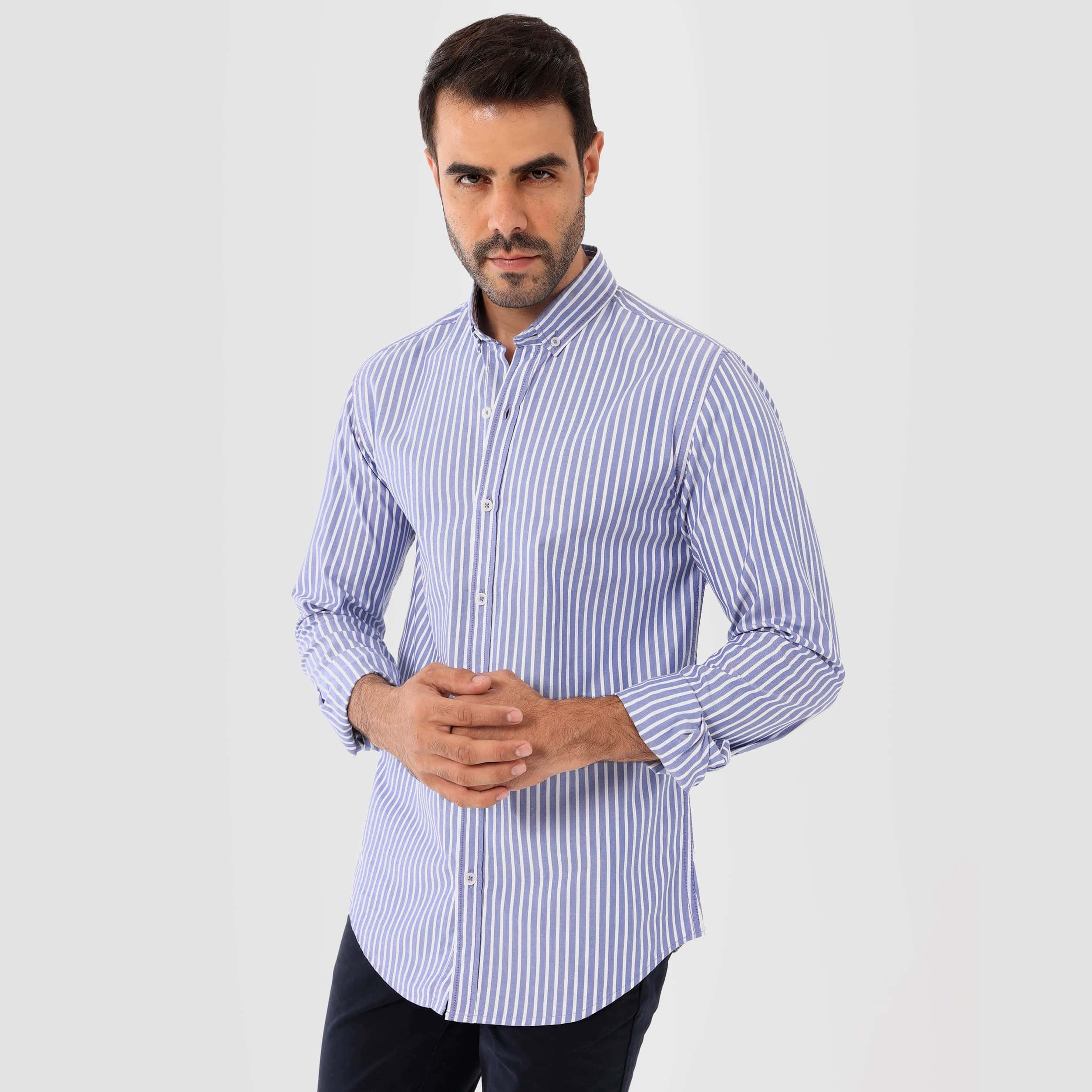 Slim Fit Shirt - MSH957 - nagahomme