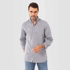 Grey Linen Shirt(996) - nagahomme