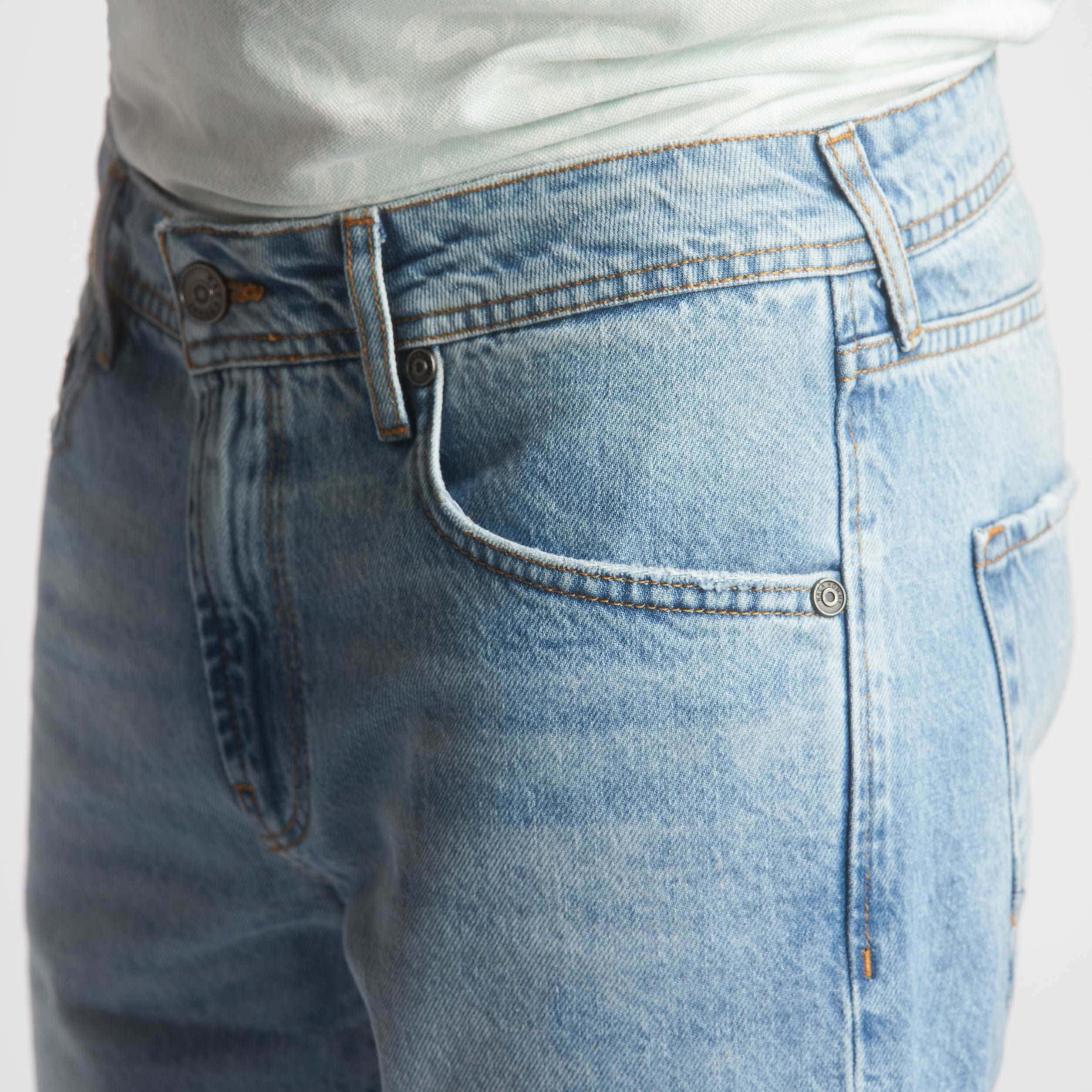Light Blue Jeans Short (38) Secondary image