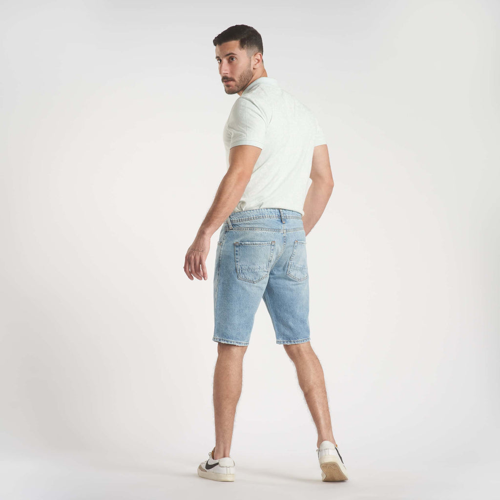 Light Blue Jeans Short (38) - nagahomme