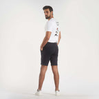 Navy Gabardine Shorts(39) - Naga Homme