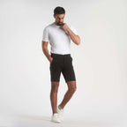 Black Gabardine Shorts(39) - nagahomme