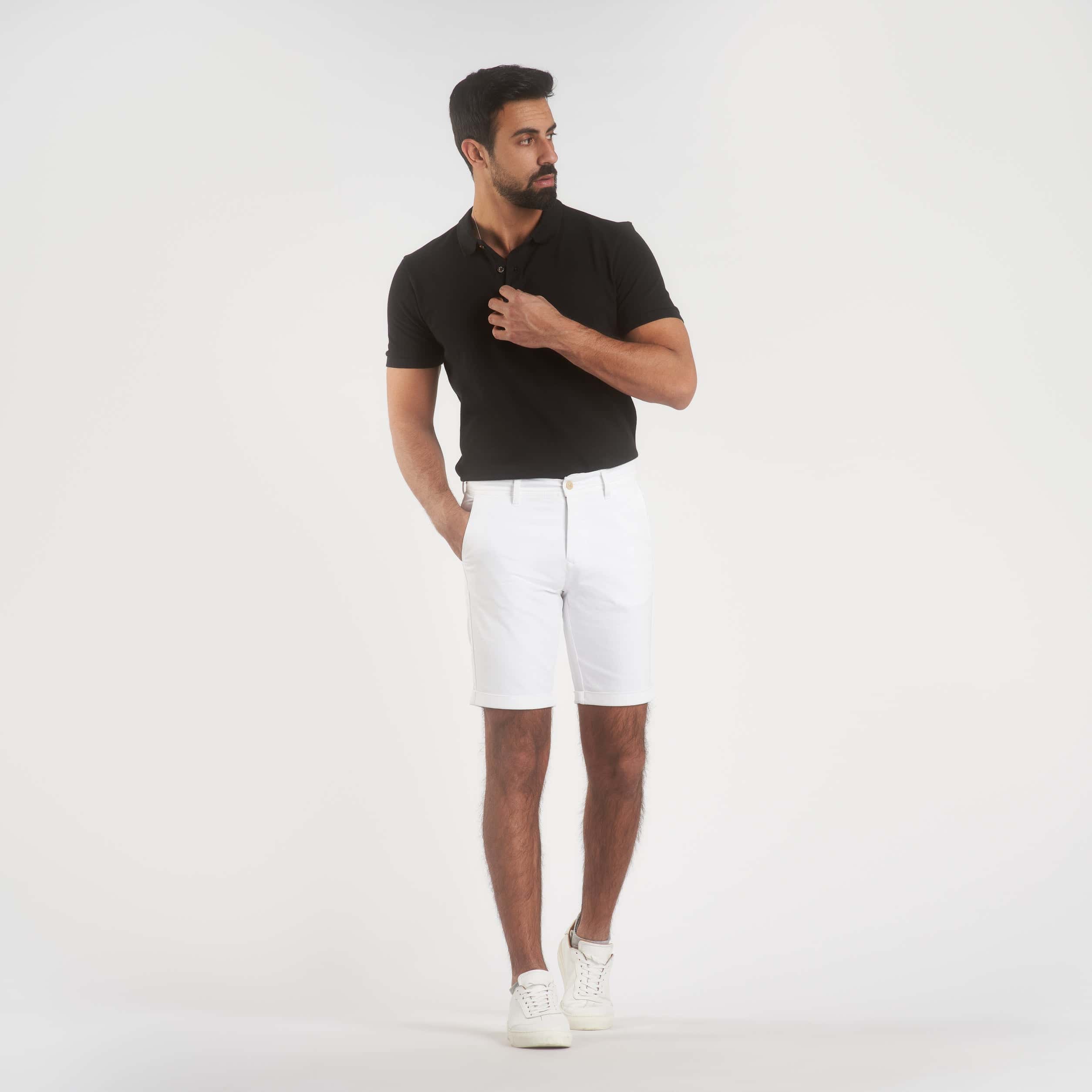 Gabardine Shorts(39) - Naga Homme