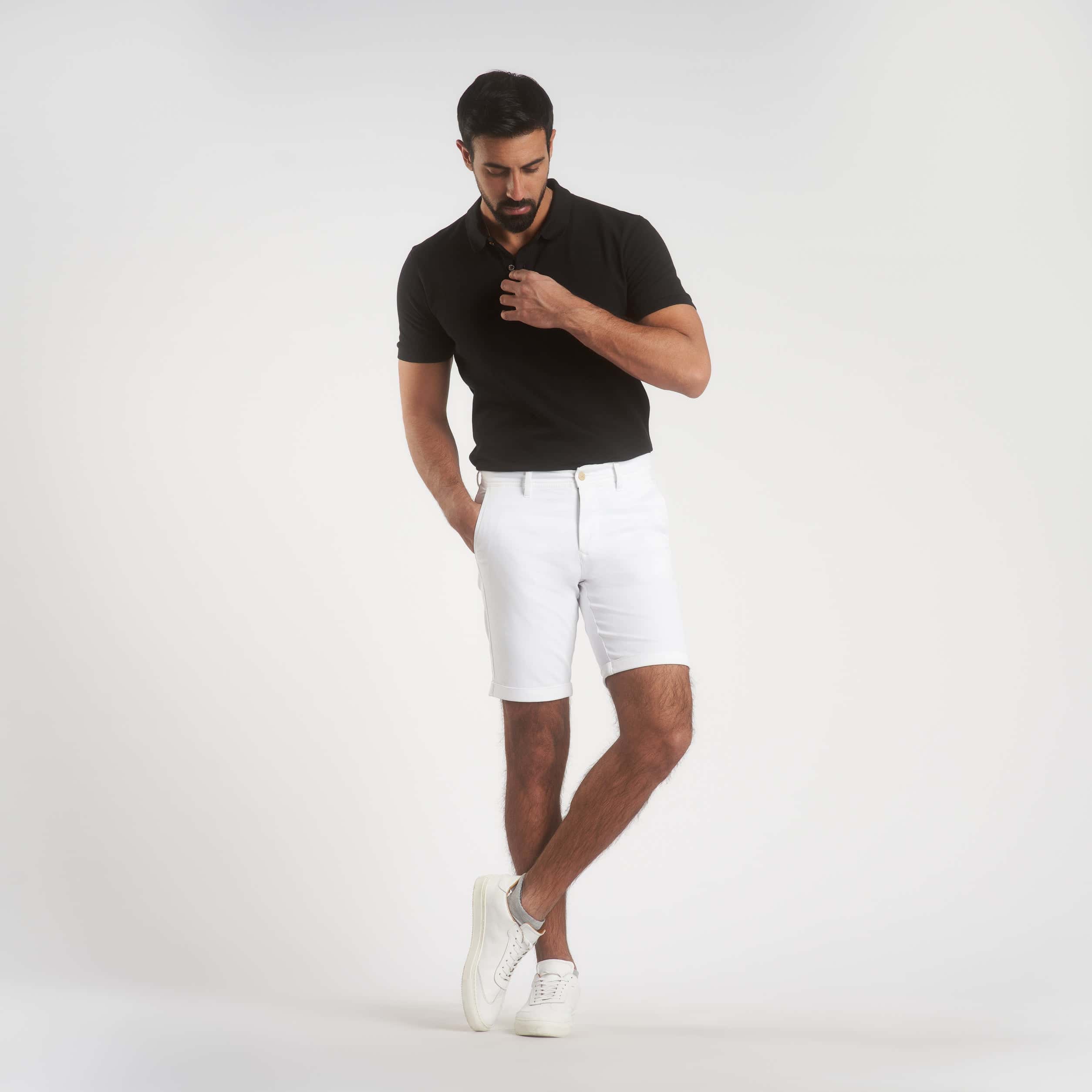 Gabardine Shorts(39) - Naga Homme