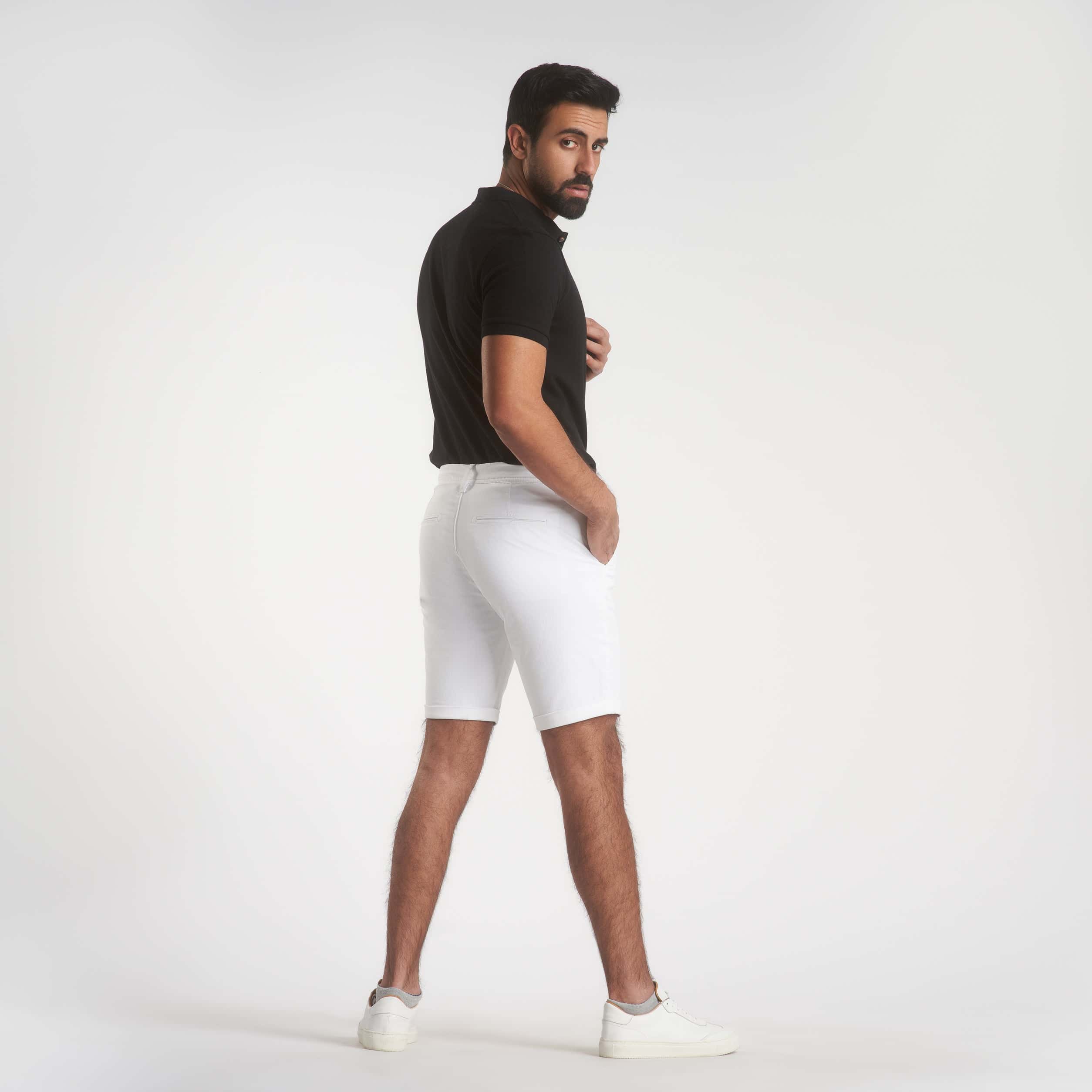Gabardine Shorts(39) - Naga Homme