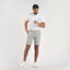 Grey Gabardine Shorts(39) - Naga Homme