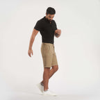 Beige Gabardine Shorts(39) - nagahomme