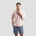 Indigo Gabardine Shorts(53) - Naga Homme