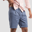 Indigo Gabardine Shorts(53) - Naga Homme