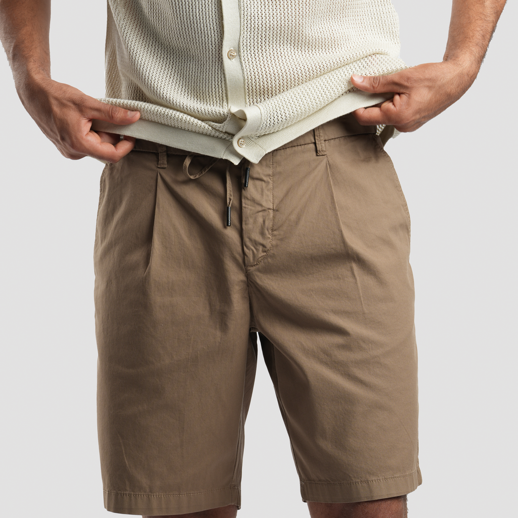 Gabardine Shorts(54) - Naga Homme