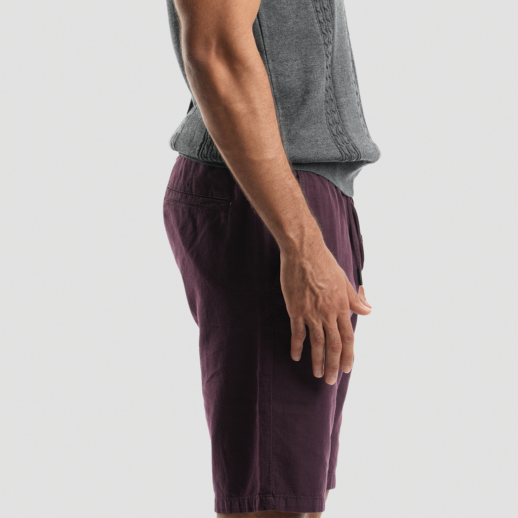 Men’s Casual Linen Shorts (MSR-56) - Naga Homme