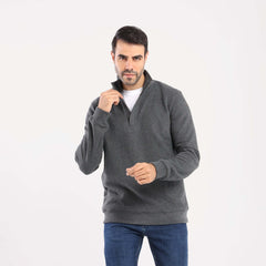 Grey chanee Sweatshirt - 
MSW-54W - Naga Homme
