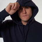 Navy Men’s Hoodie- MSW-63W - nagahomme