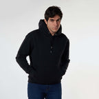 Black Men’s Hoodie - MSW-63W - nagahomme