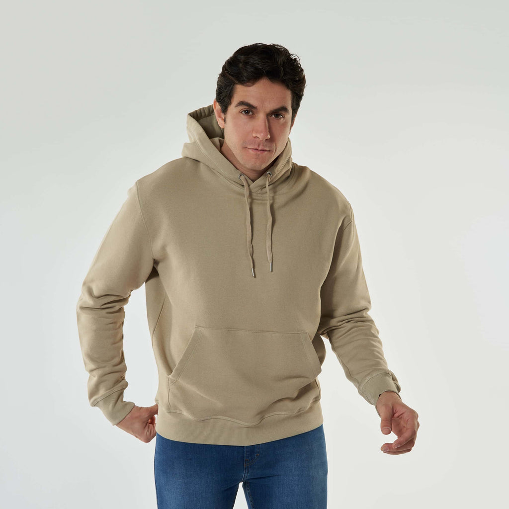 Beige Men’s Hoodie - MSW-63W - nagahomme