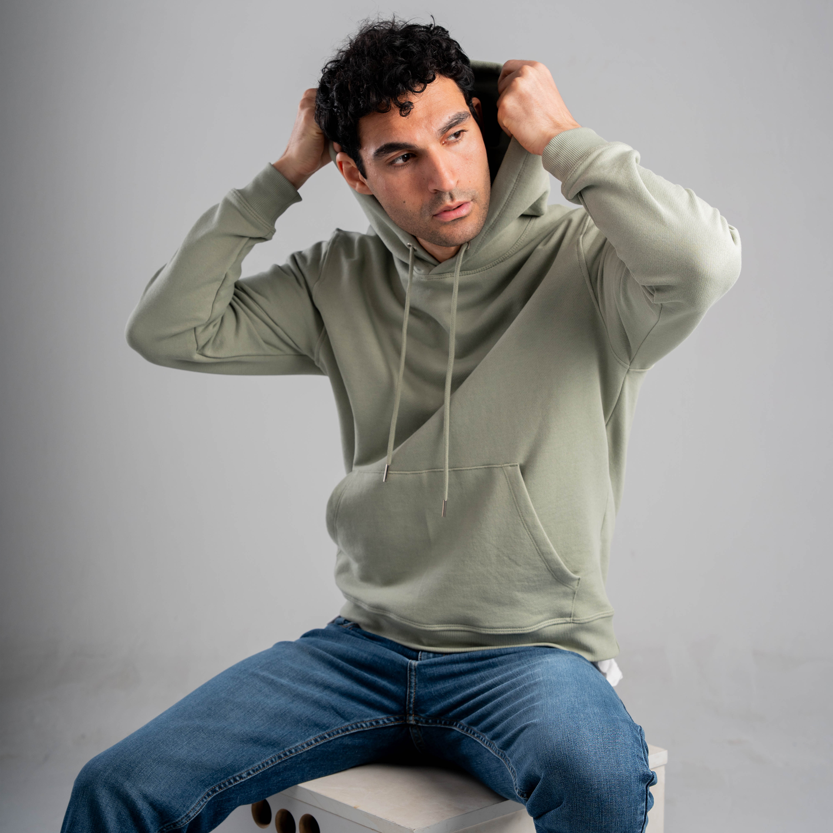 Saga Men’s Hoodie - MSW-63W Secondary image