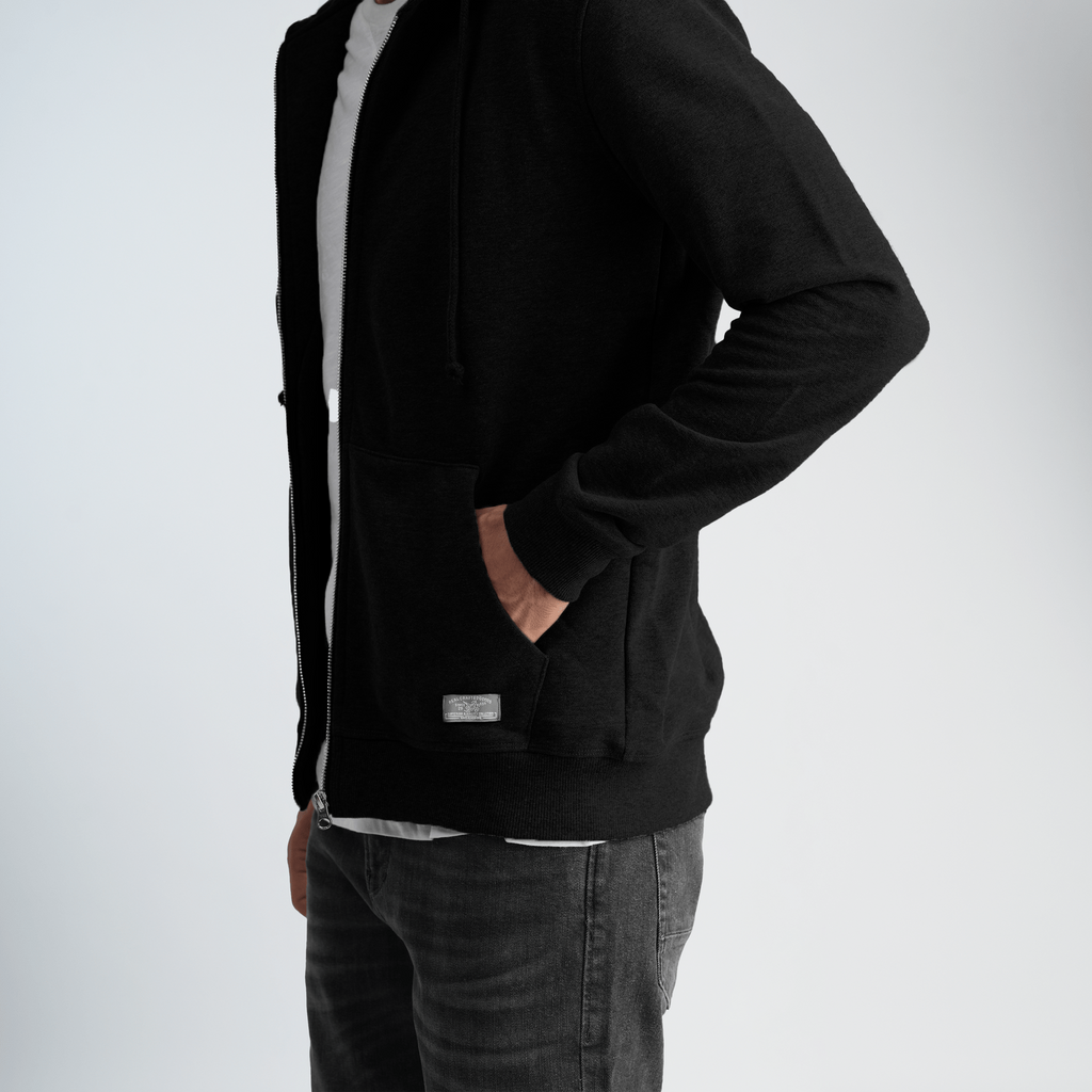 Men's Grey Hoodie-MSW-70