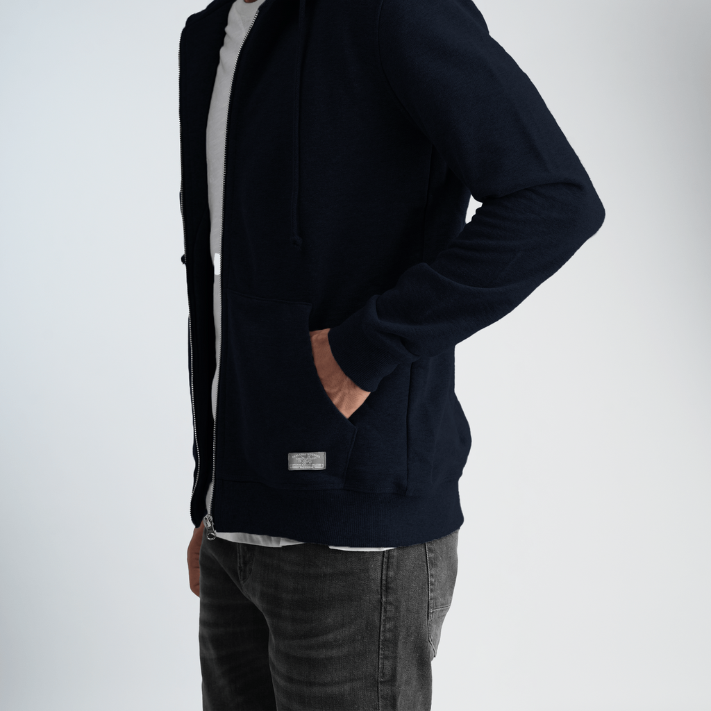 Men's Grey Hoodie-MSW-70