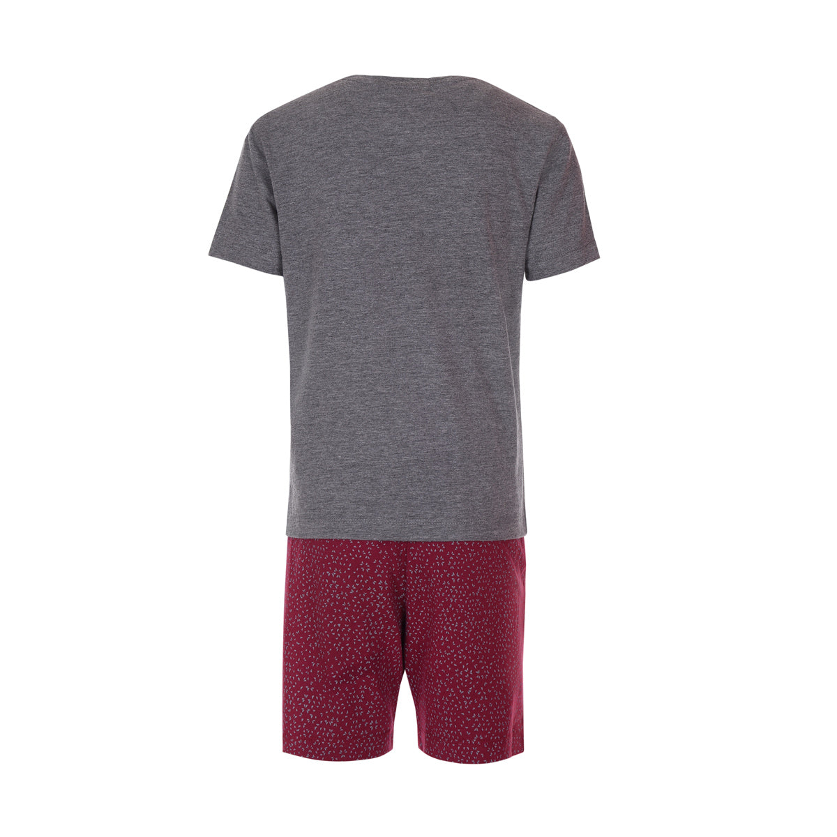 Boys Design Print  short & Solid Top with Pocket Pajamas(19)