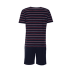 Boys Stripped with Pocket  Top & Solid Short Pajamas(20) - nagahomme