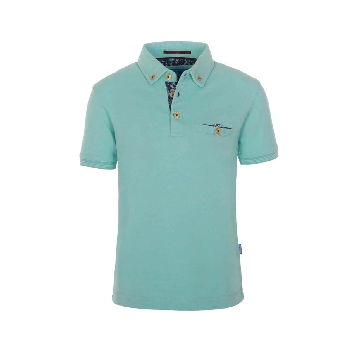 Boys Polo Shirt With Contrast Fabric(44) - nagahomme