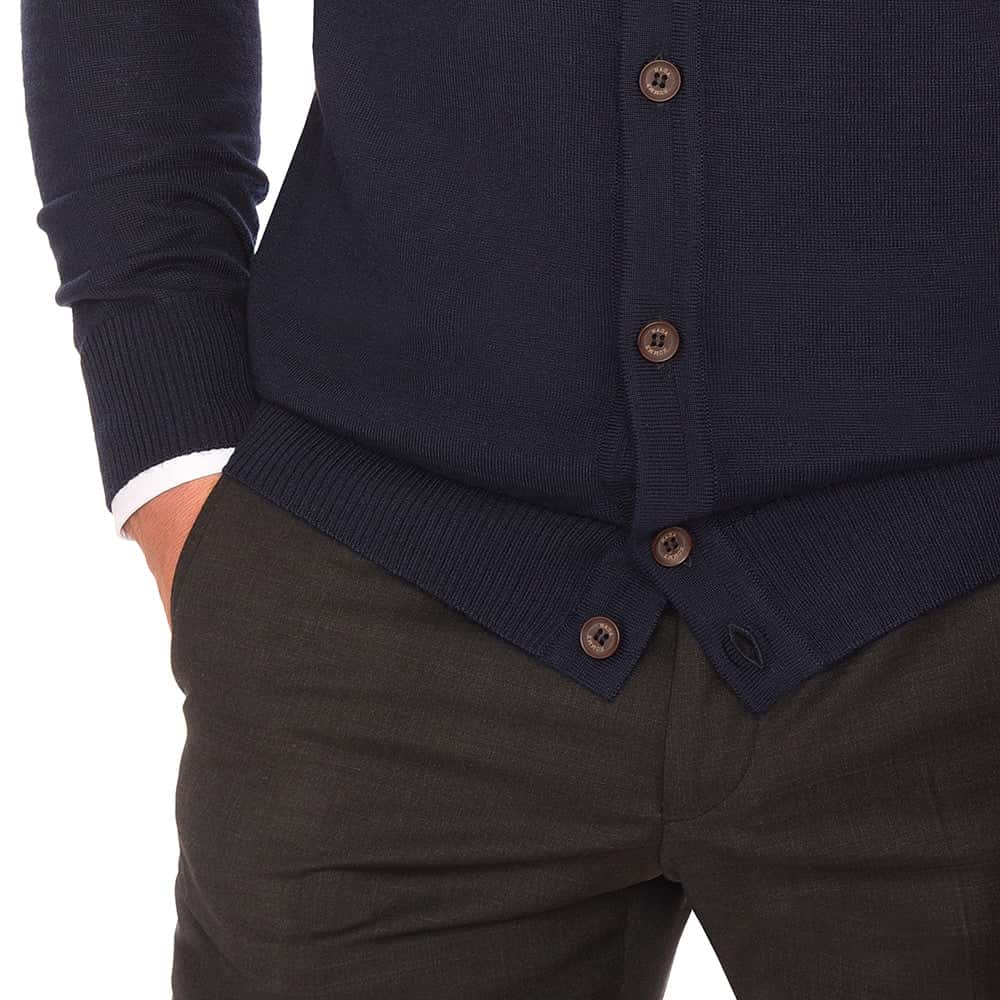 Navy CARDIGAN (01) - nagahomme