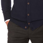 Navy CARDIGAN (01) - nagahomme