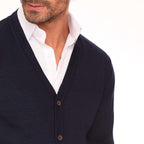 Navy CARDIGAN (01) - nagahomme