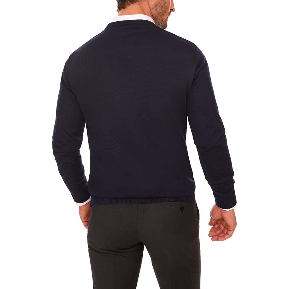 Navy CARDIGAN (01) - nagahomme