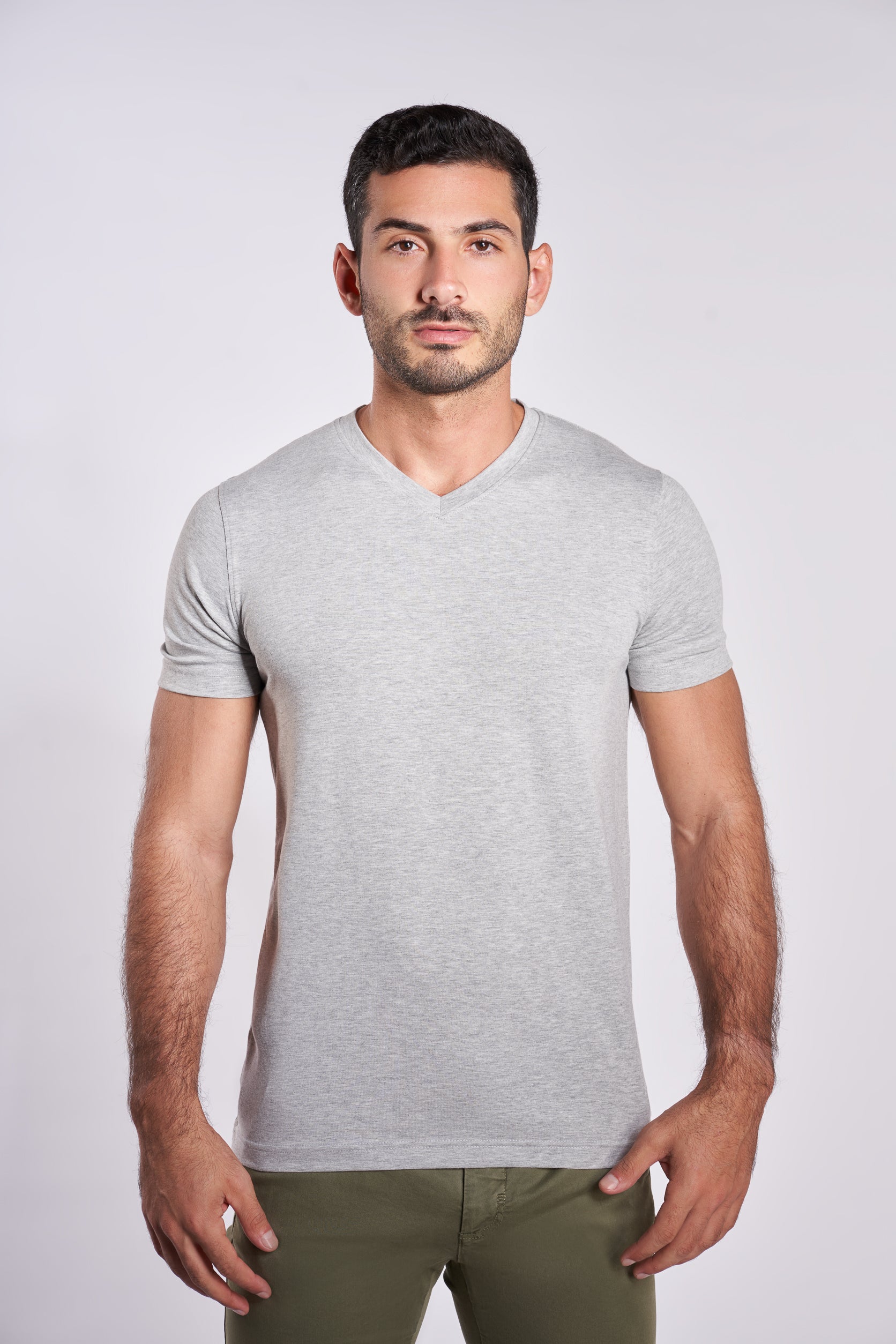 T-Shirt Basic V-Neck(02)