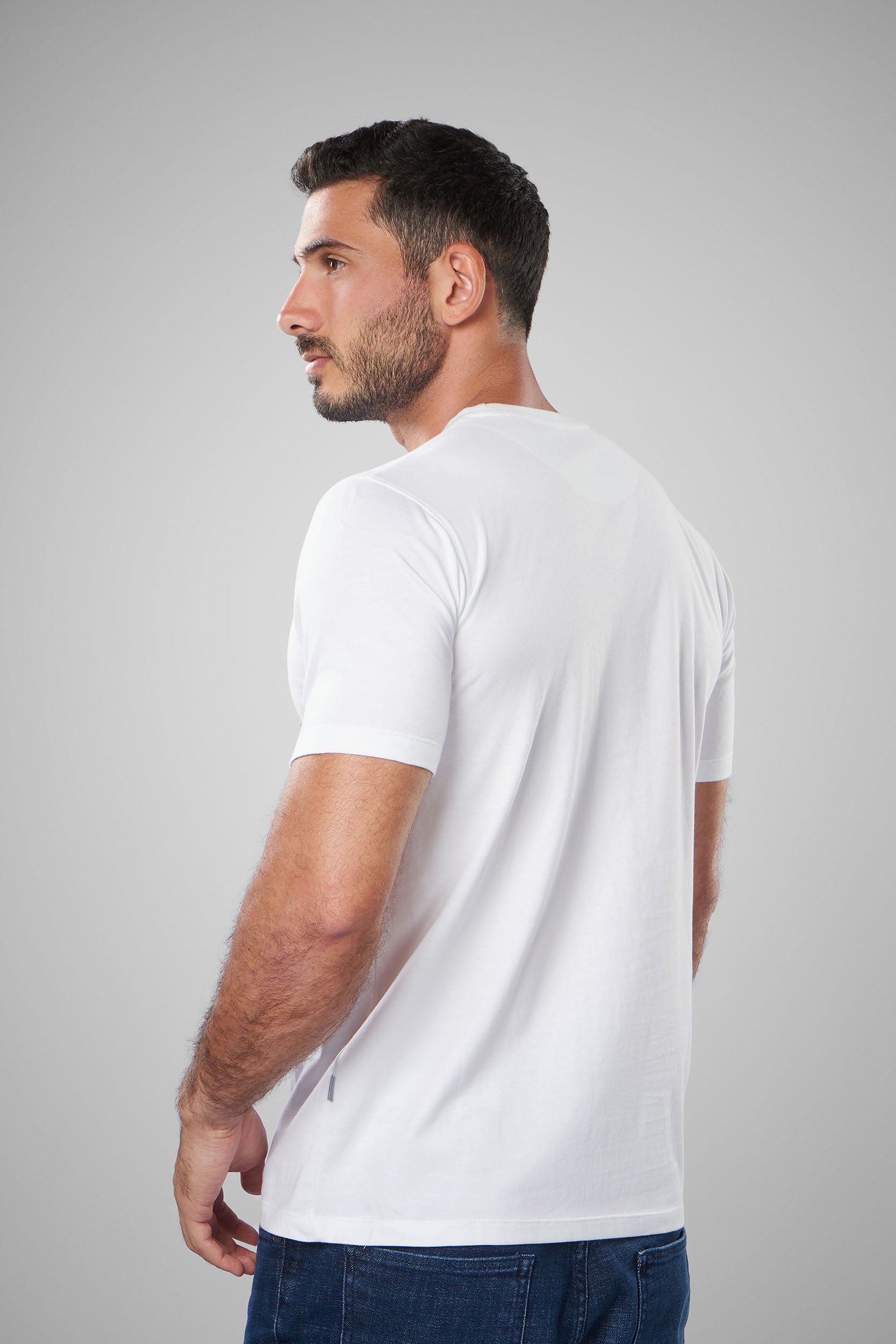 Printed short sleeves t-shirt(34)