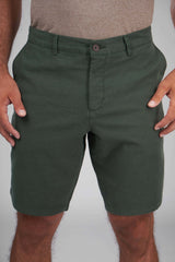 Olive Linen Shorts(32)
