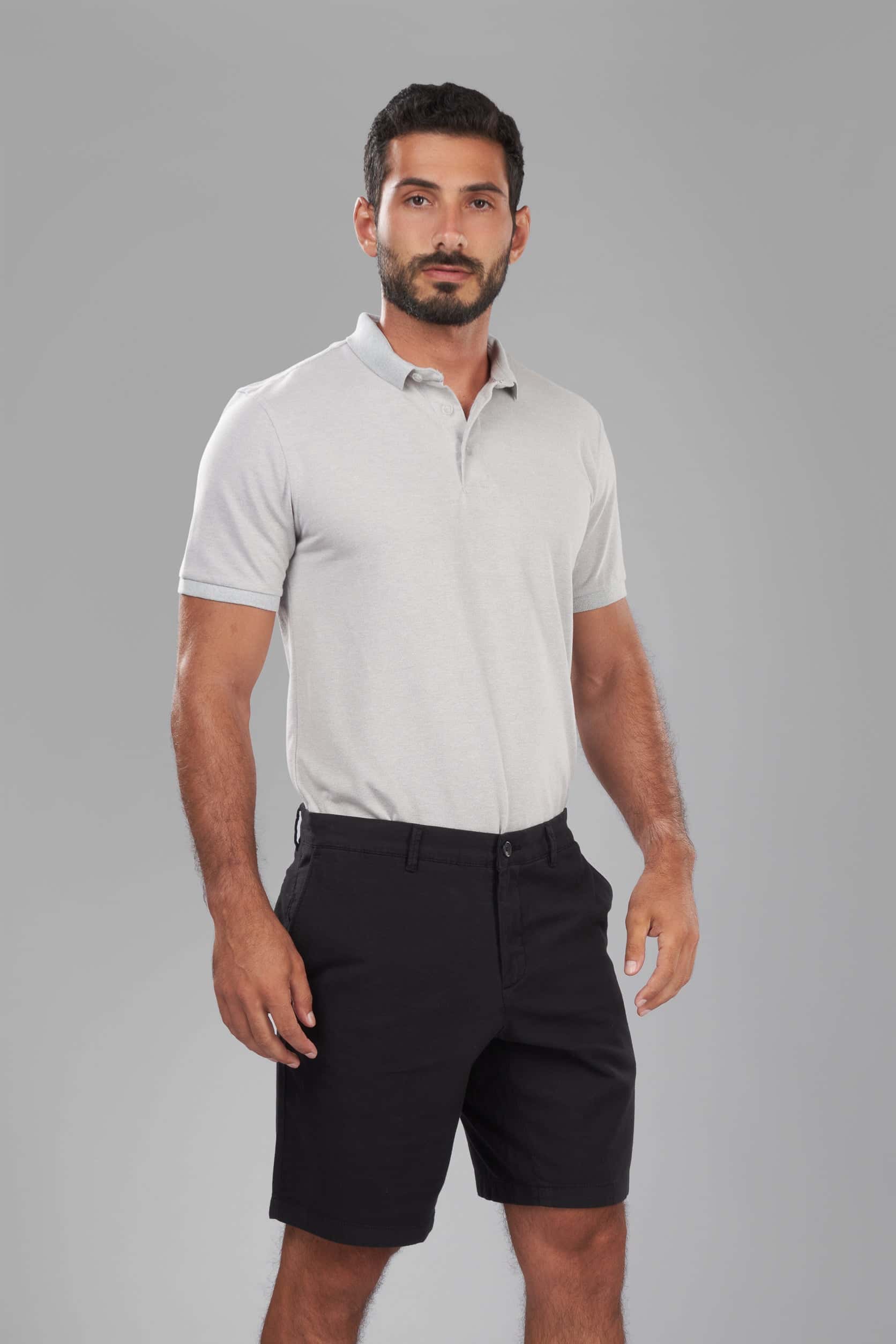 Black Linen Shorts(32) - nagahomme Main image