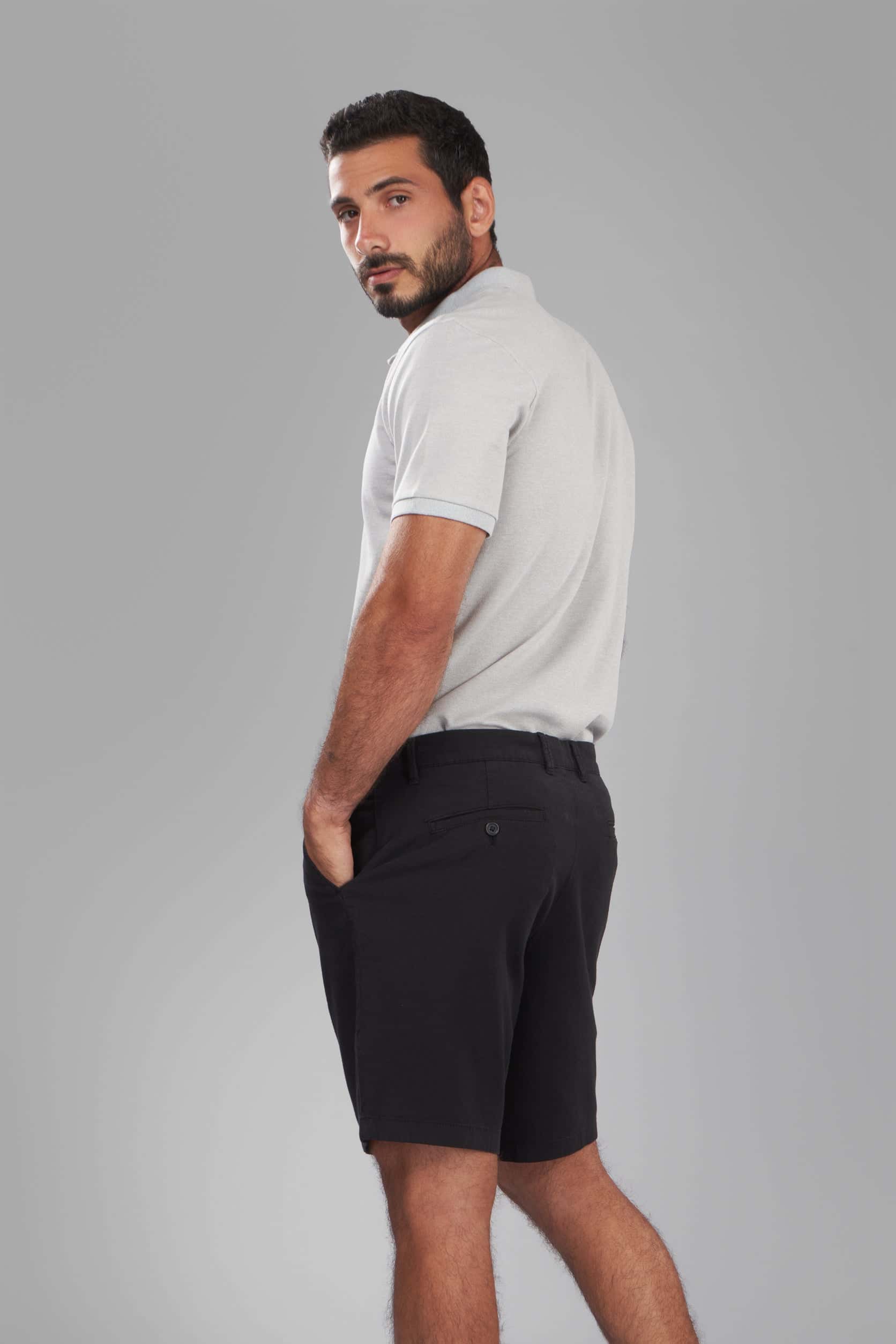 Black Linen Shorts(32) - nagahomme