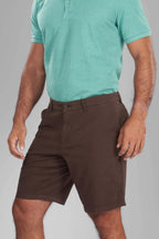 Brown Linen Shorts(32) - nagahomme