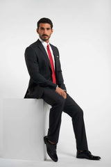 Dark Grey Suit(213)