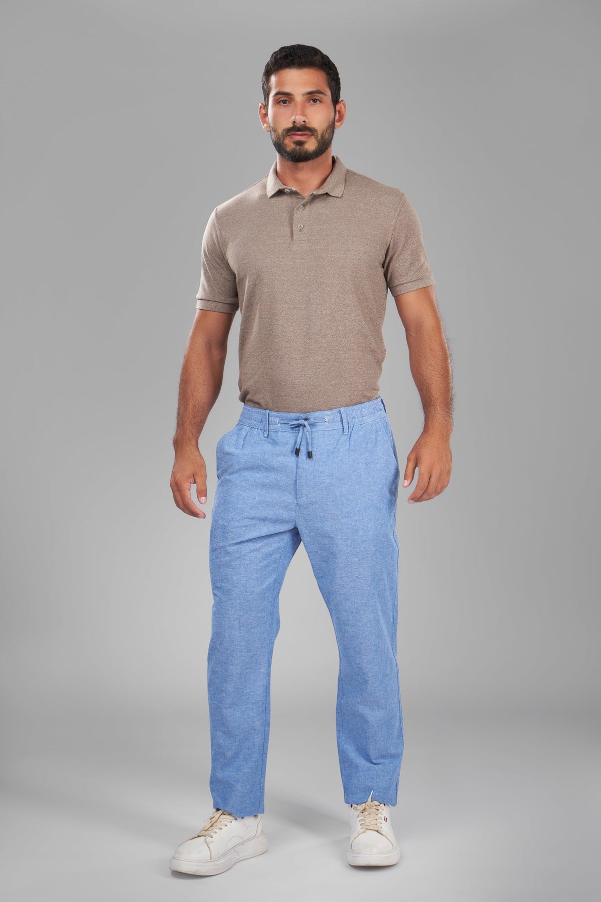 Light Blue Linen Pant(104)