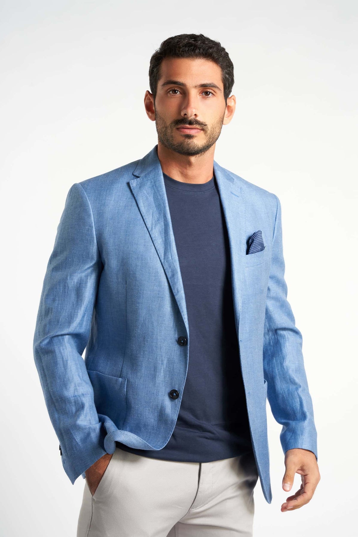 Light Blue Blazer Jacket Stylish Elegance for Every Occasion