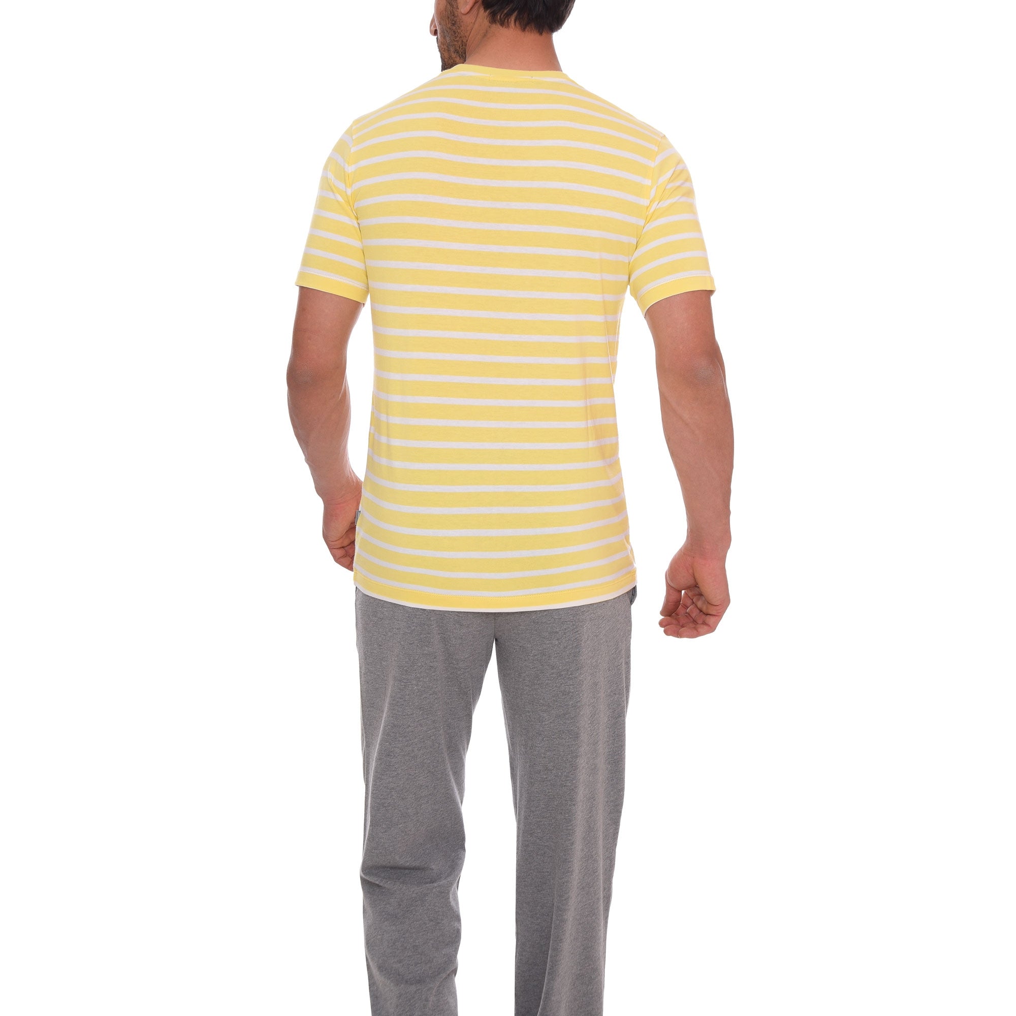 Yellow 2 Pieces Pajamas(96)