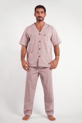Red * Navy 2peices Pajamas (63)