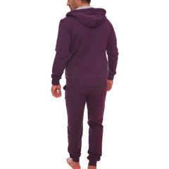Burgundy 2 Pieces Men Pajama(88)