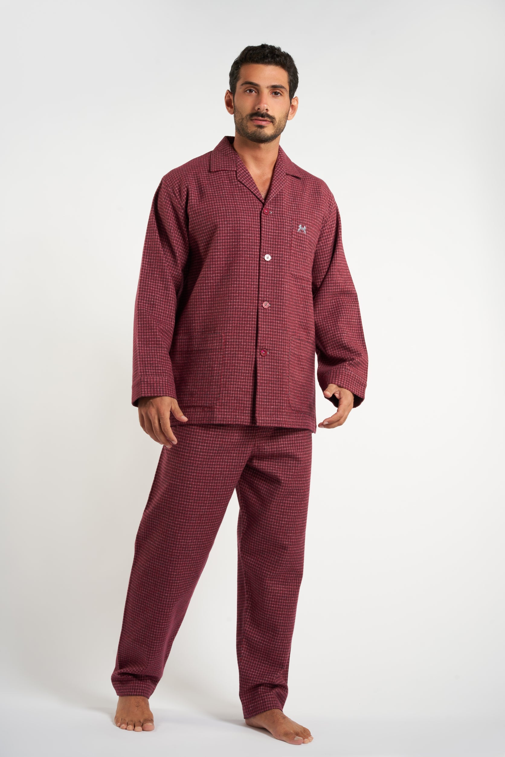 Red 2 pieces pajama(mpjlc-93)