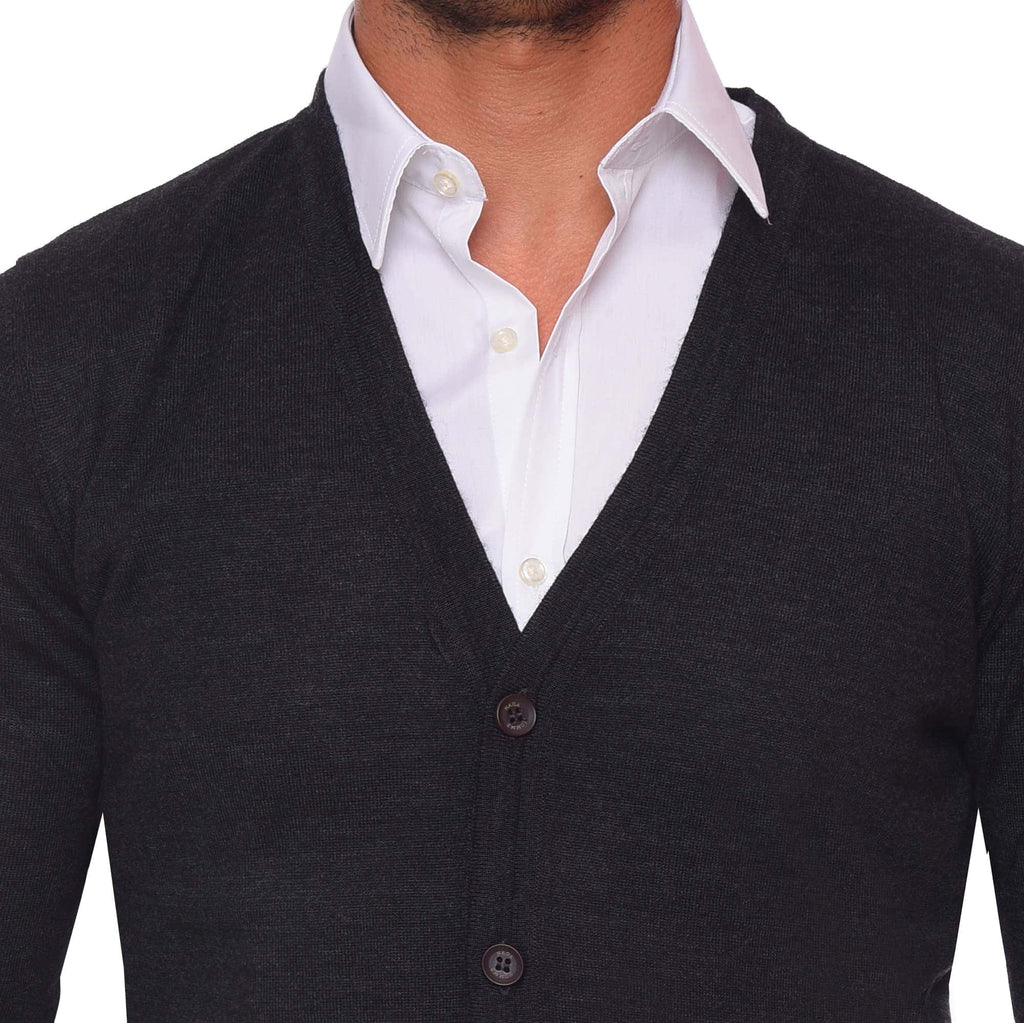 Charchoal Chanee CARDIGAN (01) - nagahomme