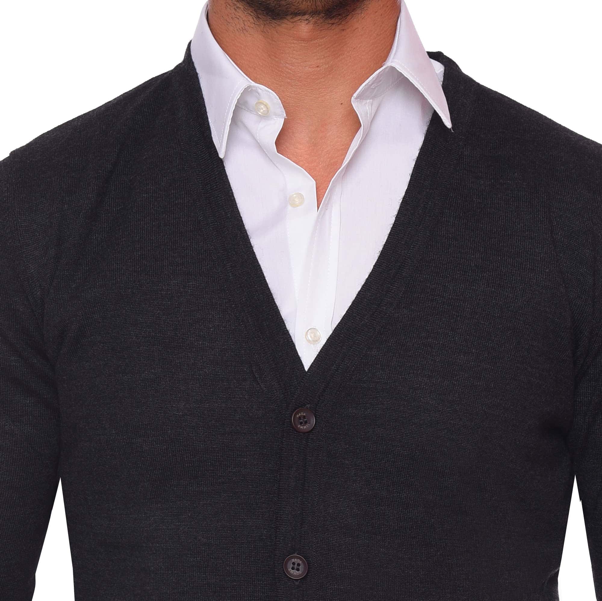 Charchoal Chanee CARDIGAN (01) - nagahomme