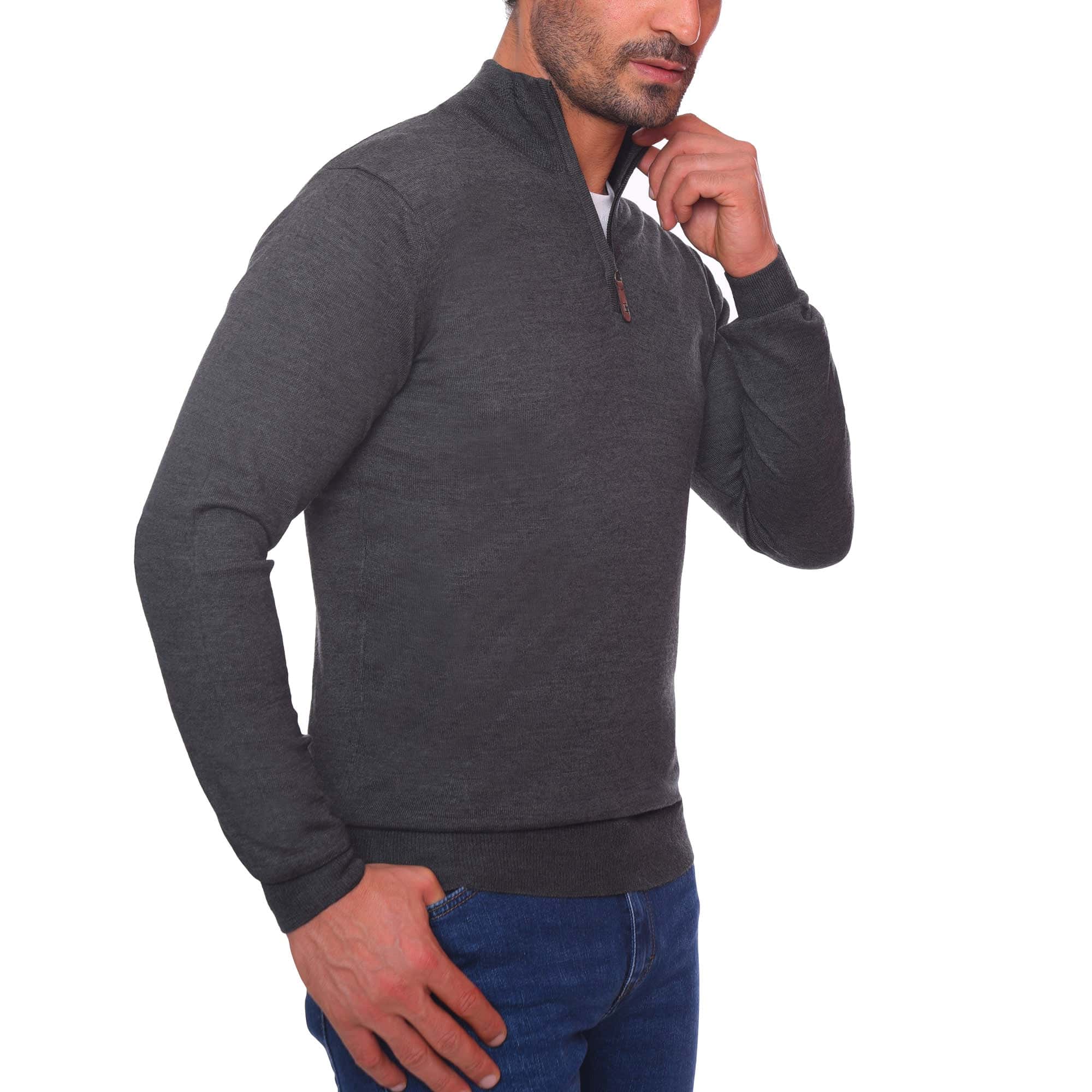 بلوفر رقبه بسوسته رمادي (12) Secondary image