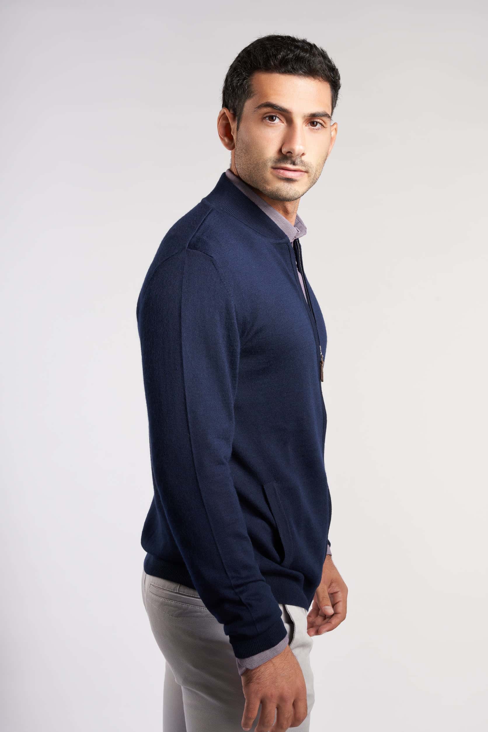 Navy Blue Pullover(21) Secondary image