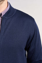 Navy Blue Pullover(21) - Naga Homme