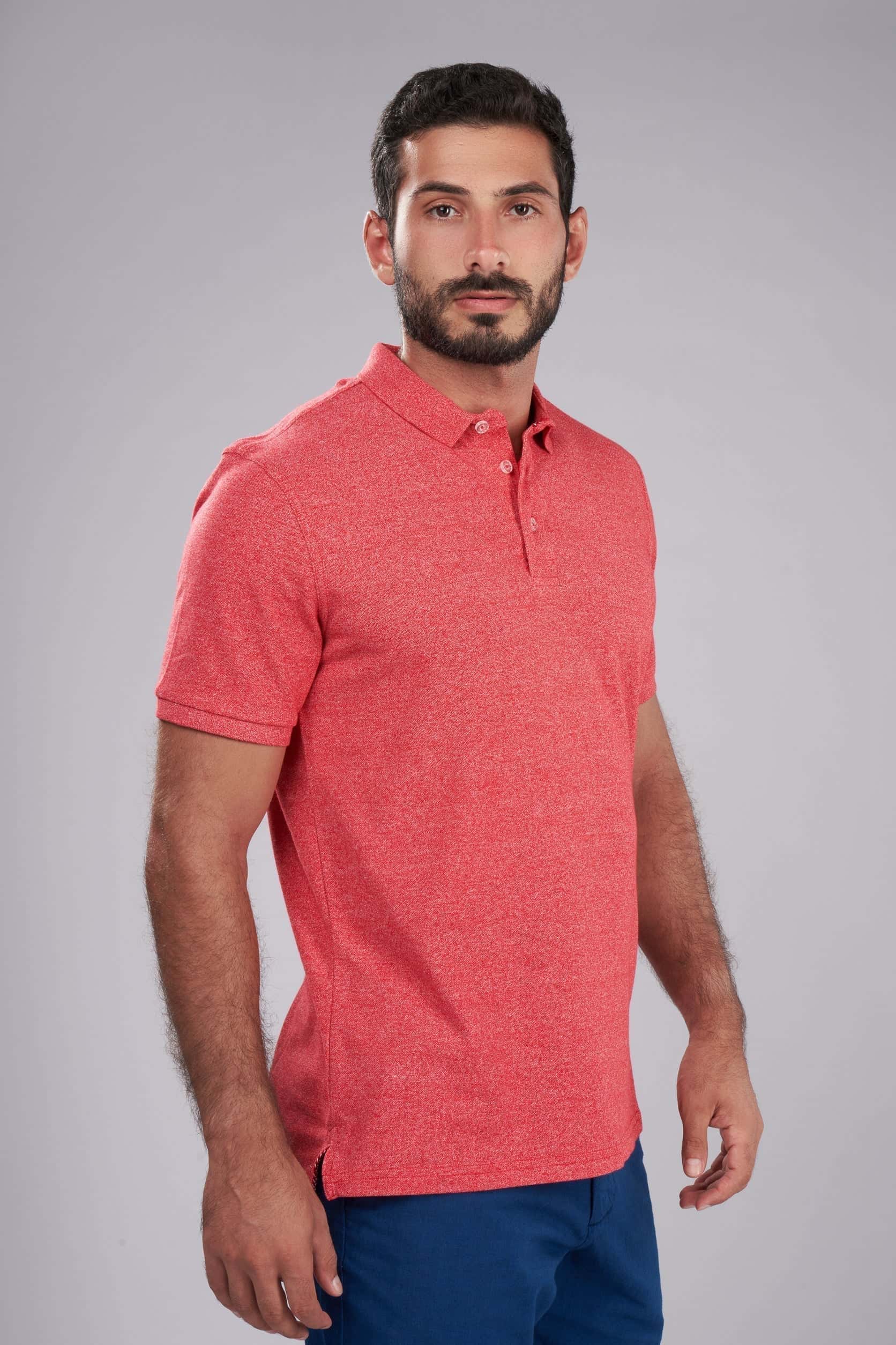 Red Jaspe Short Sleeves(41) - nagahomme Main image