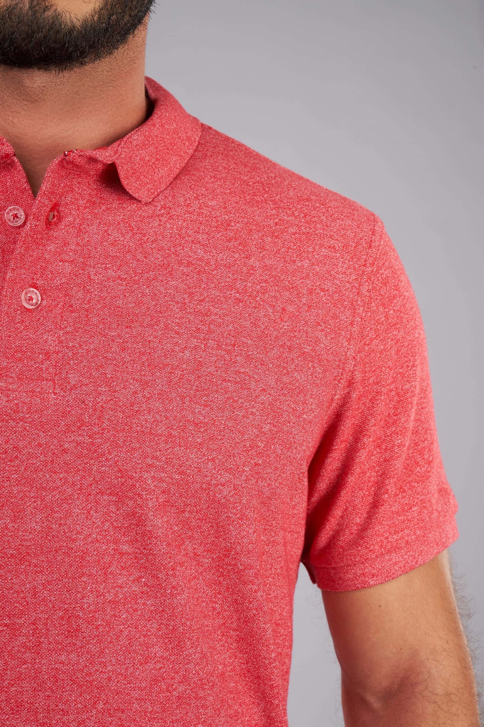 Red Jaspe Short Sleeves(41) - nagahomme